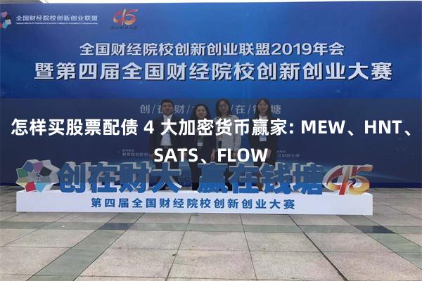 怎样买股票配债 4 大加密货币赢家: MEW、HNT、SATS、FLOW